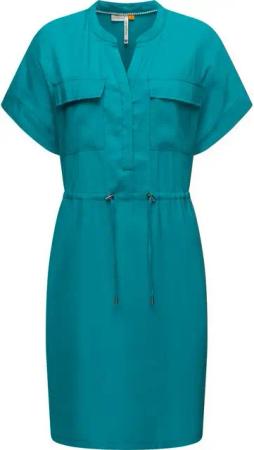 Ragwear Blusenkleid Roisa stylisches Sommerkleid mit Bindeband