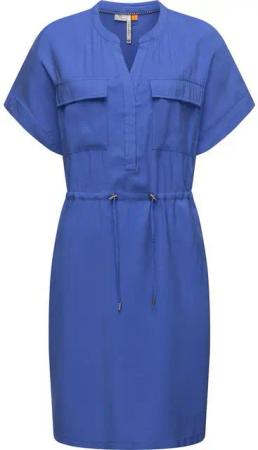 Ragwear Blusenkleid Roisa stylisches Sommerkleid mit Bindeband