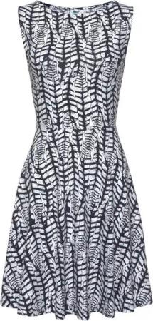 Beachtime Strandkleid mit Alloverdruck aus leichter Baumwolle, Sommerkleid, Jerseykleid