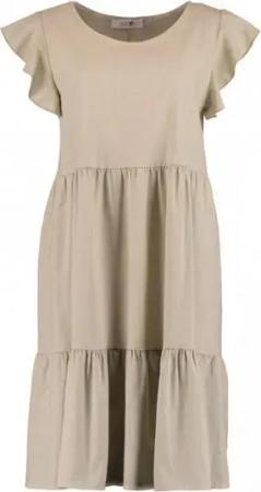 HaILY’S Sommerkleid HAILY`S Leinen Sommerkleid Eva Khaki