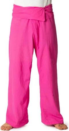 PANASIAM Wellnesshose Thai Fischerhose Classic bequeme Unisex Wickelhose aus Baumwolle als Yogahose Freizeithose Relaxhose loose fit