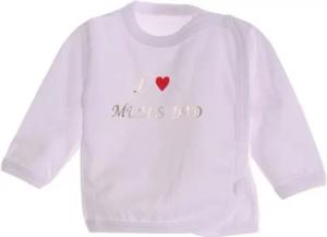 La Bortini Wickelshirt Baby Wickelhemdchen Erstlingsshirt Babyshirt Wickelshirt in Weiß