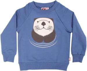 Dyr by Danefae Longpullover Dyr Pullover Cold Blue Havodder 5Y