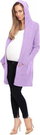 PeeKaBoo Umstandscardigan Umstandsmode Umstandsjacke mit Kapuze