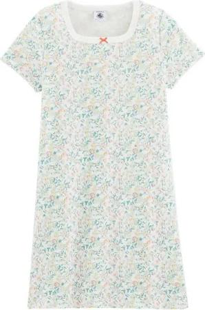 Petit Bateau Nachthemd Petit Bateau Nachthemd kurzarm mit zartem Blumenmuster