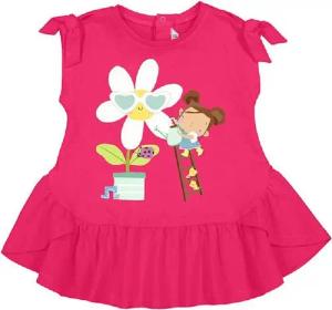 Mayoral Sommerkleid mit Blumenapplikation