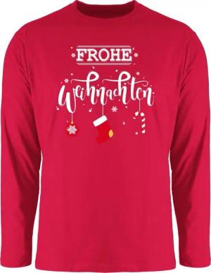 Shirtracer Rundhalsshirt Frohe Weihnachten I Weihnachtsmotiv Weihachten Kleidung