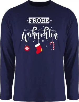 Shirtracer Rundhalsshirt Frohe Weihnachten I Weihnachtsmotiv Weihachten Kleidung