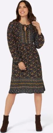 Sieh an! Etuikleid Druckkleid