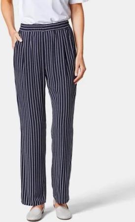 GOLDNER Stoffhose Streifenhose