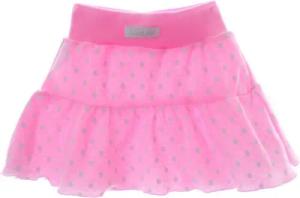 La Bortini Sommerrock Rock für Baby und Kinder Röckchen in Rosa gepunktet aus reiner Buamwolle, 86 92 98 104 110