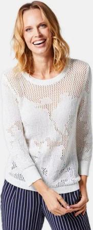 GOLDNER Strickpullover Pullover im Baumwoll-Mix