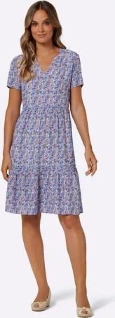 Sieh an! Etuikleid Druckkleid