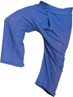 PANASIAM Wellnesshose Thai Fischerhose Lini bequeme Unisex Wickelhose aus Baumwolle als Yogahose Freizeithose Relaxhose loose fit