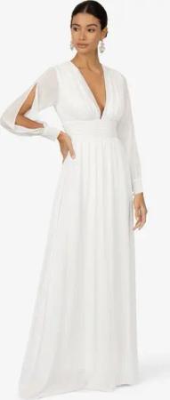 Kraimod Abendkleid Abendkleid mit geschlitzten lange Ärmeln