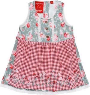 BONDI Dirndl Baby Mädchen Dirndl 'Blumenallover' 86846, Grün R