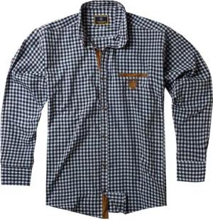Lavecchia Langarmhemd Lavecchia Herren Langarmhemd LV-1981 (Jeansblau-Weiß, 7XL) Herren Langarm Hemd Herrenhemd