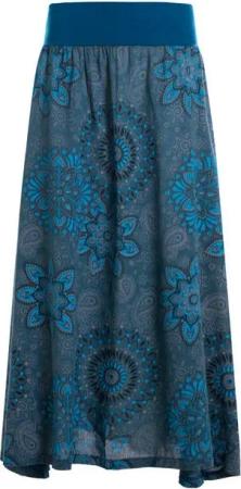 Vishes Maxirock Langer Damen Sommer-Rock Sommerröcke Bunt mit Mandalas bedruckt Retro, Festival, Boho Style