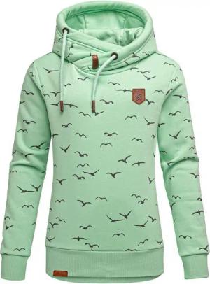 REPUBLIX Kapuzenpullover HARVA Damen Kapuzenpullover Print Sweatjacke Pullover Hoodie