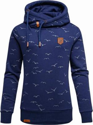 REPUBLIX Kapuzenpullover HARVA Damen Kapuzenpullover Print Sweatjacke Pullover Hoodie