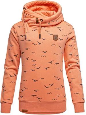 REPUBLIX Kapuzenpullover HARVA Damen Kapuzenpullover Print Sweatjacke Pullover Hoodie