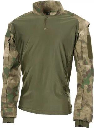 MFH Outdoorhemd US Tactical Hemd, langarm, HDT-camo FG