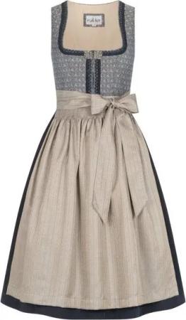 Nübler Dirndl Dirndl midi Leni in Blau von Nübler
