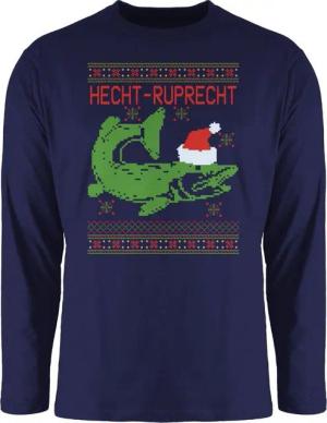 Shirtracer Rundhalsshirt Hecht Ruprecht Weihachten Kleidung
