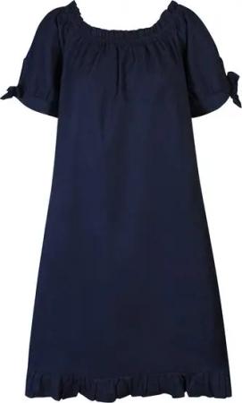 ZE-ZE Nordic Blusenkleid Leinenkleid Sonia marine