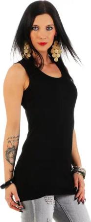 Mellice Longshirt Damen Longshirt Tank Top Longtop