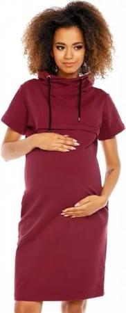 PeeKaBoo Umstandskleid Umstandskleid Stillkleid Kleid Schwangerschaft Stillzeit Stillöffnung mit Reißverschluss