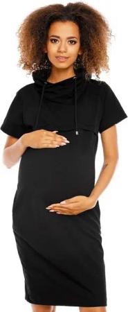 PeeKaBoo Umstandskleid Umstandskleid Stillkleid Kleid Schwangerschaft Stillzeit Stillöffnung mit Reißverschluss