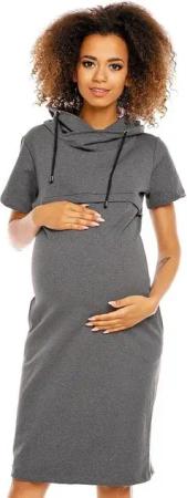 PeeKaBoo Umstandskleid Umstandskleid Stillkleid Kleid Schwangerschaft Stillzeit Stillöffnung mit Reißverschluss