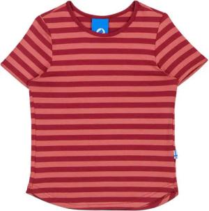 Finkid T-Shirt Finkid Maalari T-Shirt Beet Red/Rose 90/100