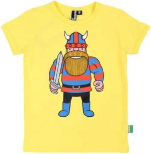 Danefae T-Shirt Danefae Bright Yellow Erik Din Ven 2Y