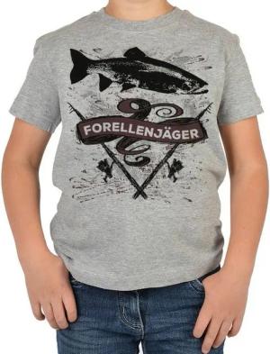 Tini - Shirts T-Shirt Kinder Angler Motiv Shirt Sprüche / Motiv Angler Kindershirt: Forellenjäger