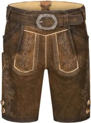 Nübler Trachtenlederhose Kinderlederhose kurz Alfons in Braun von Nübler