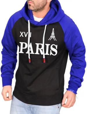 RMK Kapuzenpullover Herren Hoodie Pulli Pullover mit Kapuze PARIS