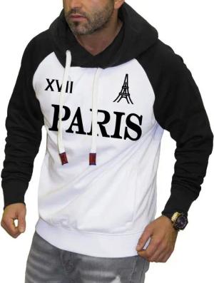 RMK Kapuzenpullover Herren Hoodie Pulli Pullover mit Kapuze PARIS