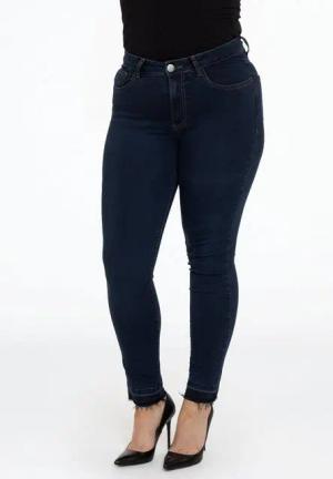 YOEK High-waist-Jeans Damen Jeans Große Größen