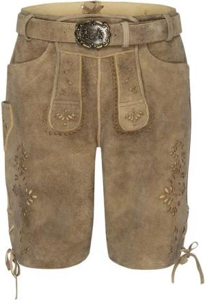 Almsach Trachtenlederhose Kurze Lederhose