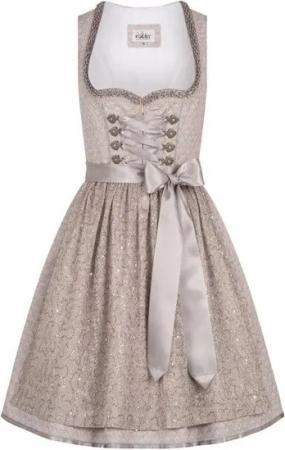 Nübler Dirndl Mini Dirndl Enie in Rose von Nübler