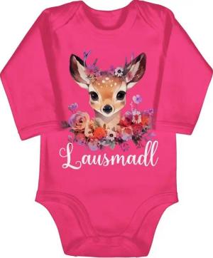 Shirtracer Shirtbody Lausmadl Lausmadel Lausdrindl Lausmädchen Mode für Oktoberfest Baby Outfit