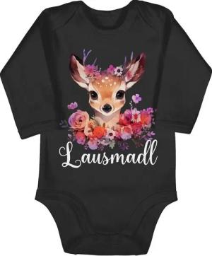 Shirtracer Shirtbody Lausmadl Lausmadel Lausdrindl Lausmädchen Mode für Oktoberfest Baby Outfit
