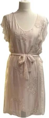BZNA Sommerkleid Seidenkleid Sommer Herbst Kleid mit Muster
