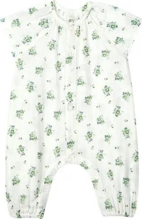 Petit Bateau Strampler Petit Bateau leichter Baby Overall aus Biobaumwolle
