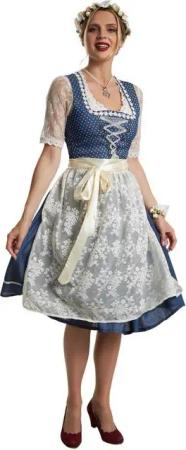dressforfun Dirndl Frauenkostüm Midi-Dirndl Kleinwalsertal Modell 2