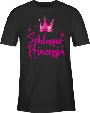 Shirtracer T-Shirt Schlager Prinzessin - Konzert Volksmusik Schlagerparty Schlager Party Outfit