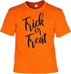 Art & Detail Shirt T-Shirt Halloween Grusel Tshirt Trick or Treat - Kürbis Halloween, Party