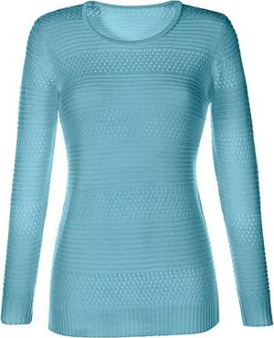 Sieh an! Strickpullover Rundhalspullover